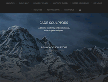 Tablet Screenshot of jadesculptors.com